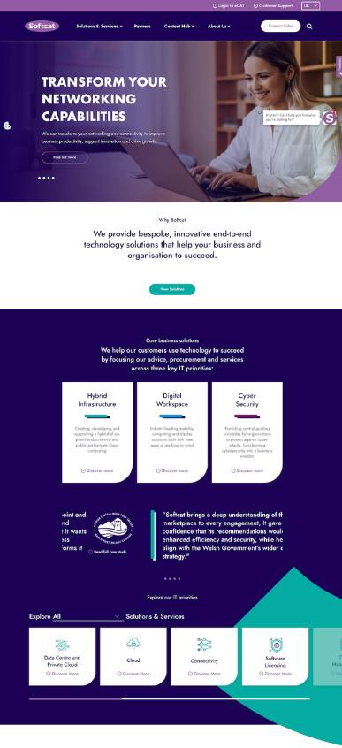 Softcat Homepage Softcat Homepage